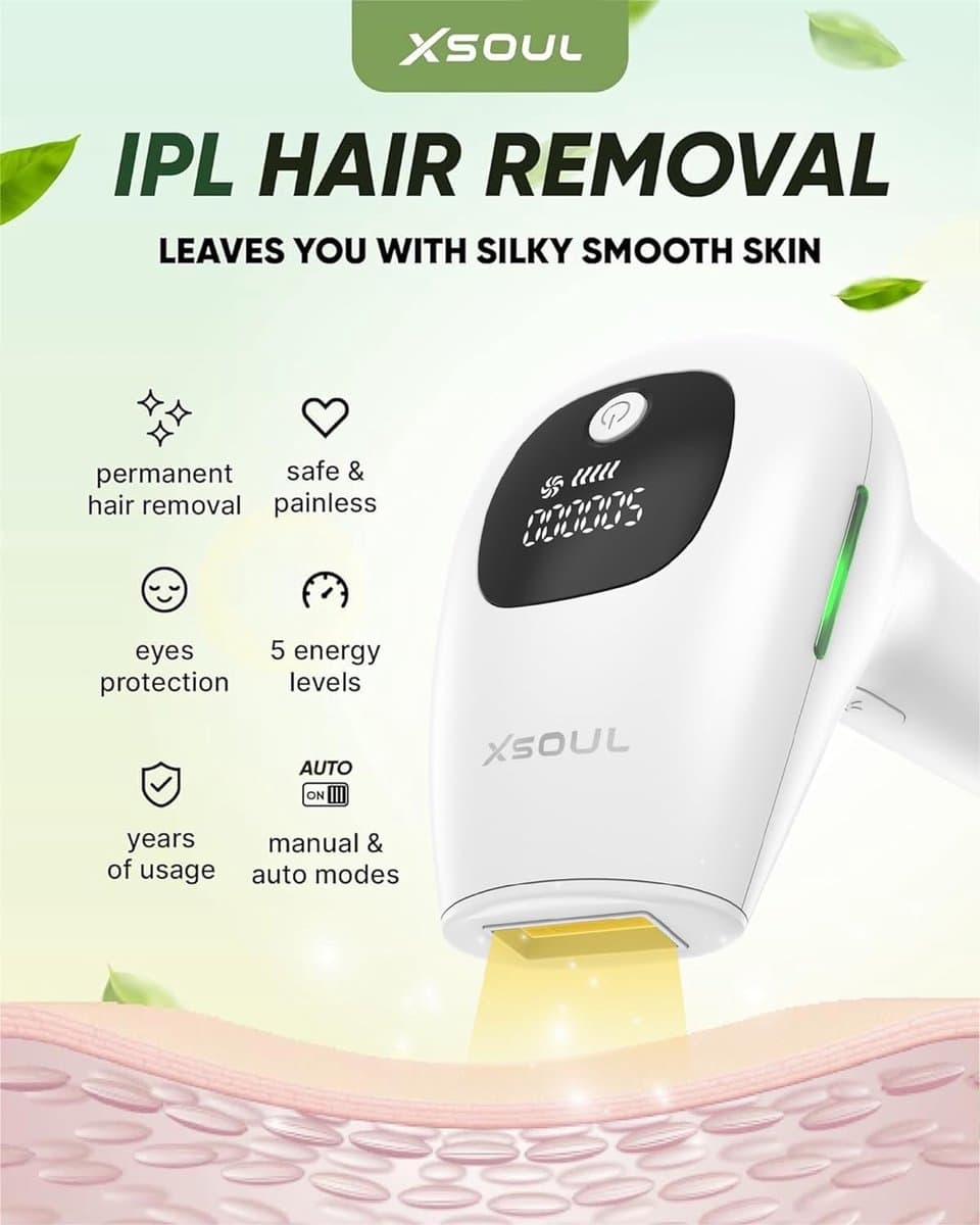 Beauty Kit Epilator Dames Ontharing \ Laserontharing \ ipl laser hair removal thumbnail 8