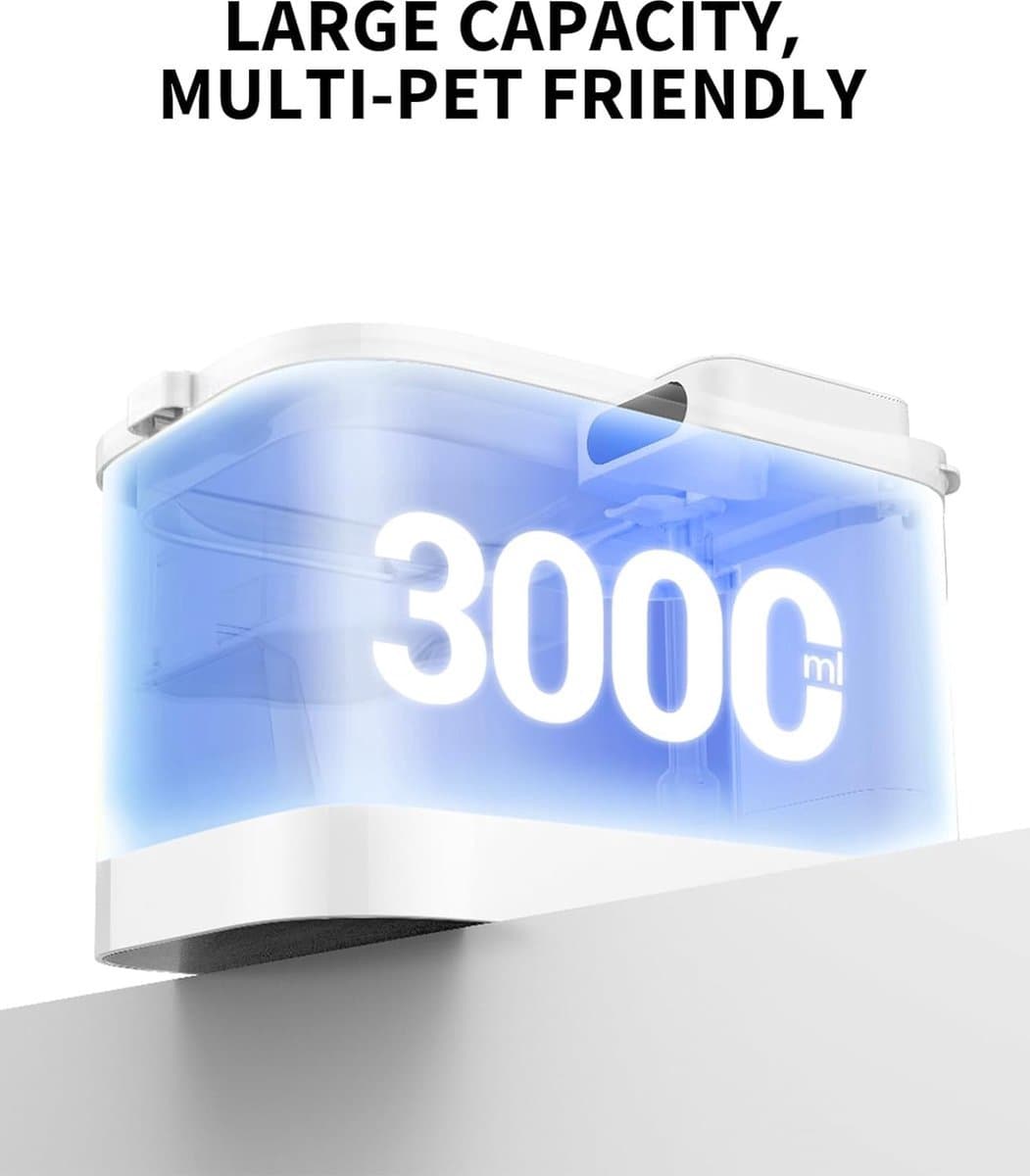 Petkit - Eversweet Max - Automatische drinkfontein voor kat en hond - 3L Kat Drinkfontein - Geruisloos - met Filter thumbnail 5