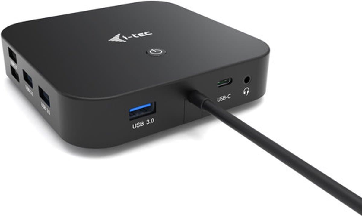 i-tec - USB-C Thunderbolt 3™ - Compact Dock - dual 4K DisplayPort - 100W Power Delivery - 6 USB-poorten en Gigabit Ethernet thumbnail 4