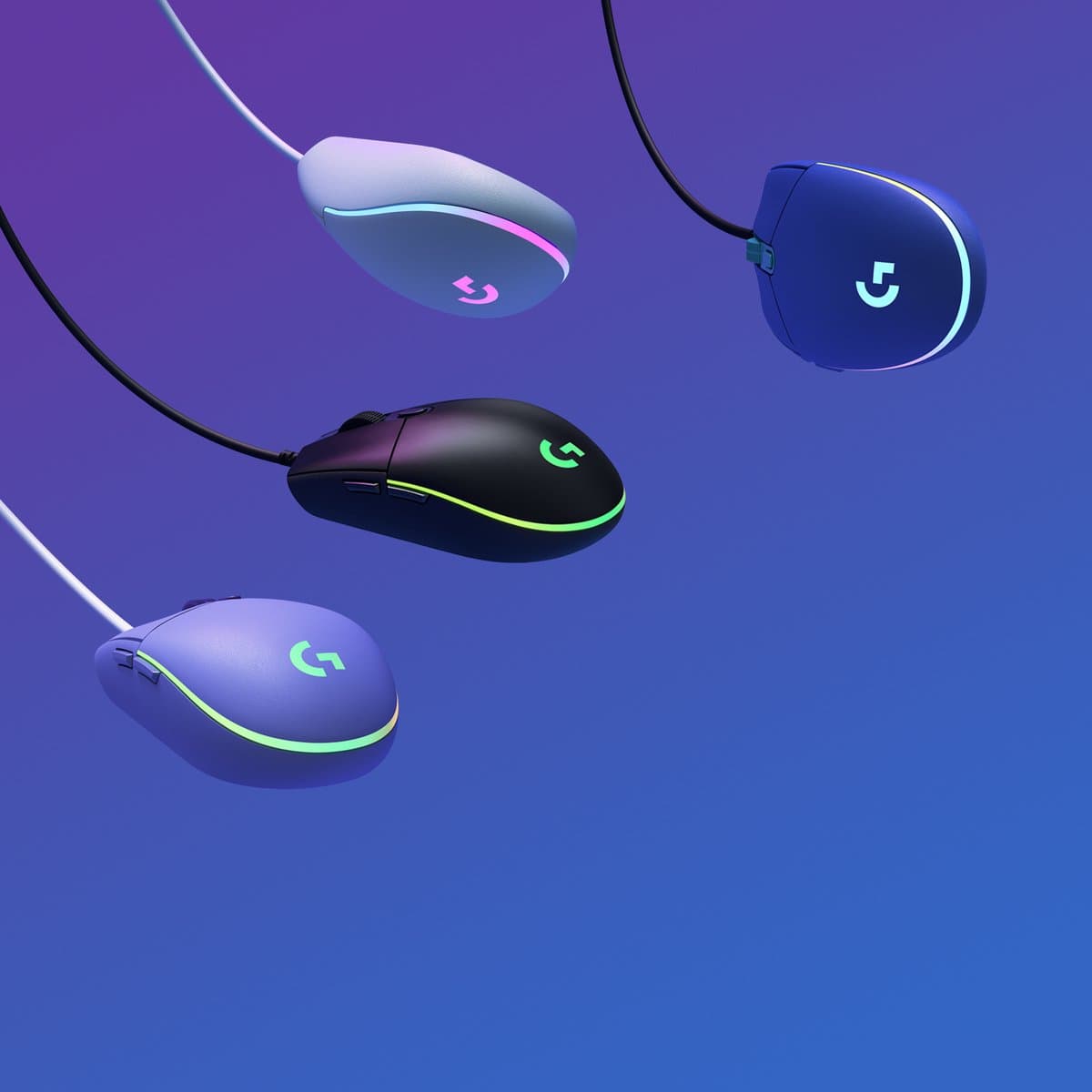 Logitech G203 LIGHTSYNC - Bedrade Gaming Muis - RGB verlichting - Blauw thumbnail 7