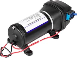 Productfoto van 12V FL-40 hogedrukmembraanwaterpomp, 40 PSI automatische zelfaanzuigende pomp, 17 L/MIN nevelversterker sproeier membraanpomp voor caravan, boot, camper, tuin
