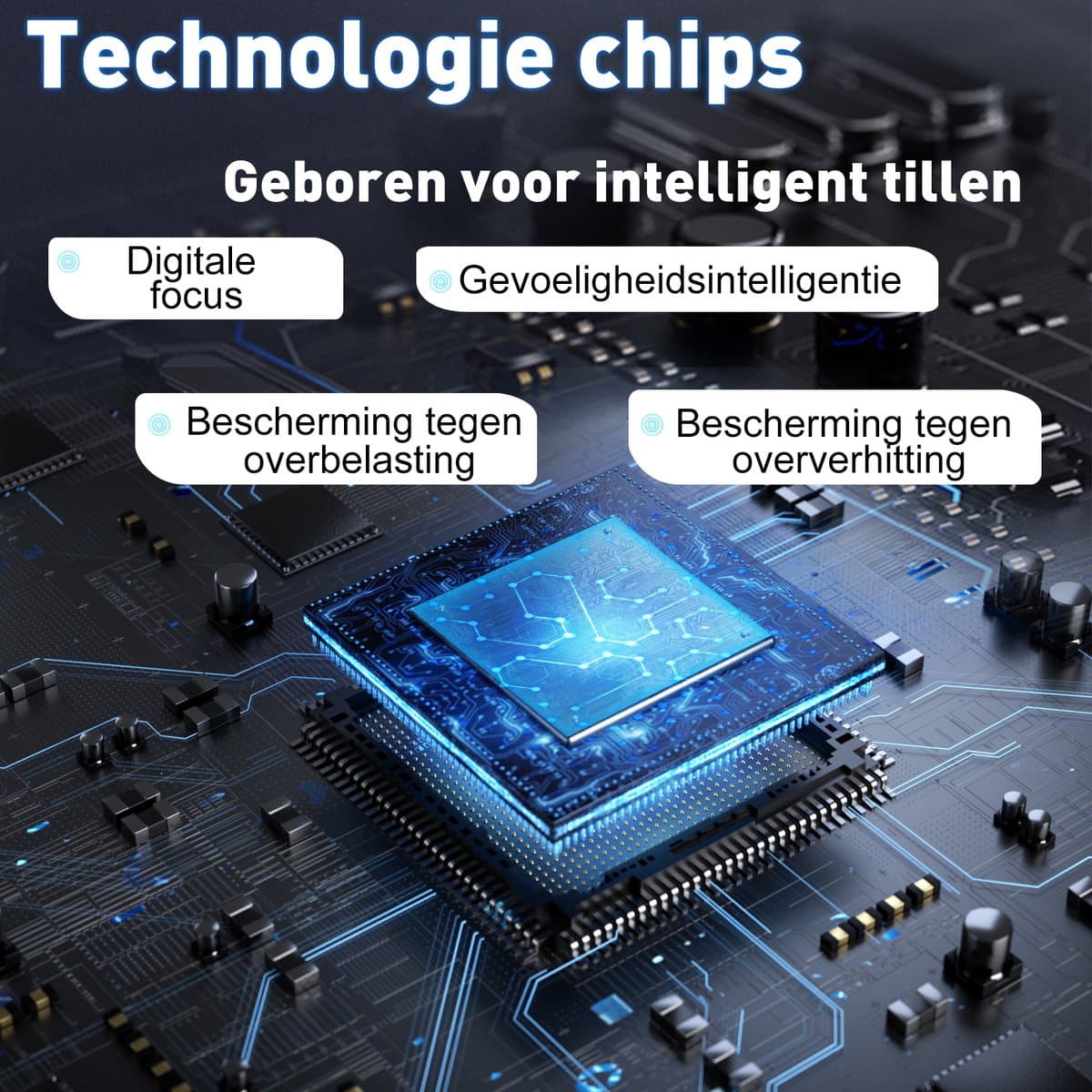 Zit-sta bureau 120 x 60 cm - Elektrisch verstelbaar - Anti-botsingstechnologie - USB-A/USB-C poorte thumbnail 7