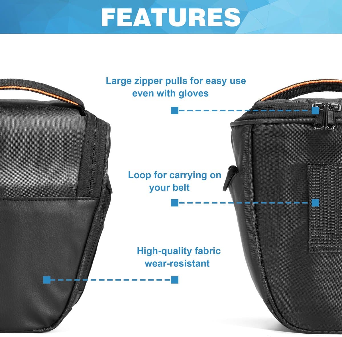 YONO Camera Bag Small zwart thumbnail 5