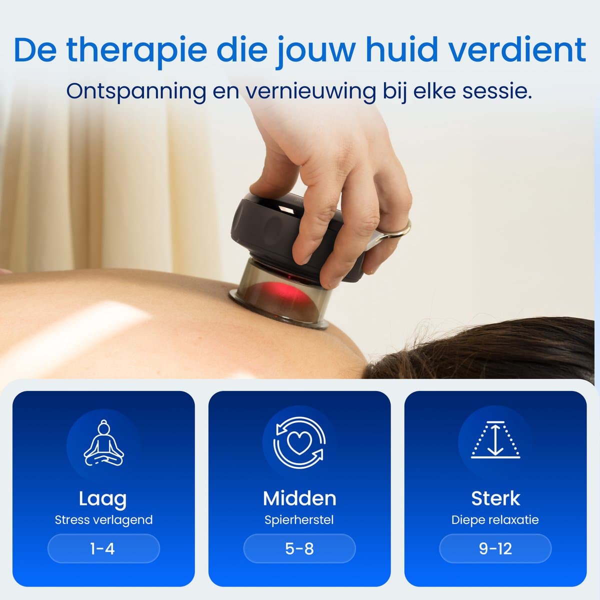 Cellulite Massage Apparaat - Cupping Set Massage - Anti Cellulitis Apparaat - Elektrisch Cupping Apparaat - 12 Standen & Temperaturen - Draadloos - Inclusief 6 Etherische Oliën thumbnail 6
