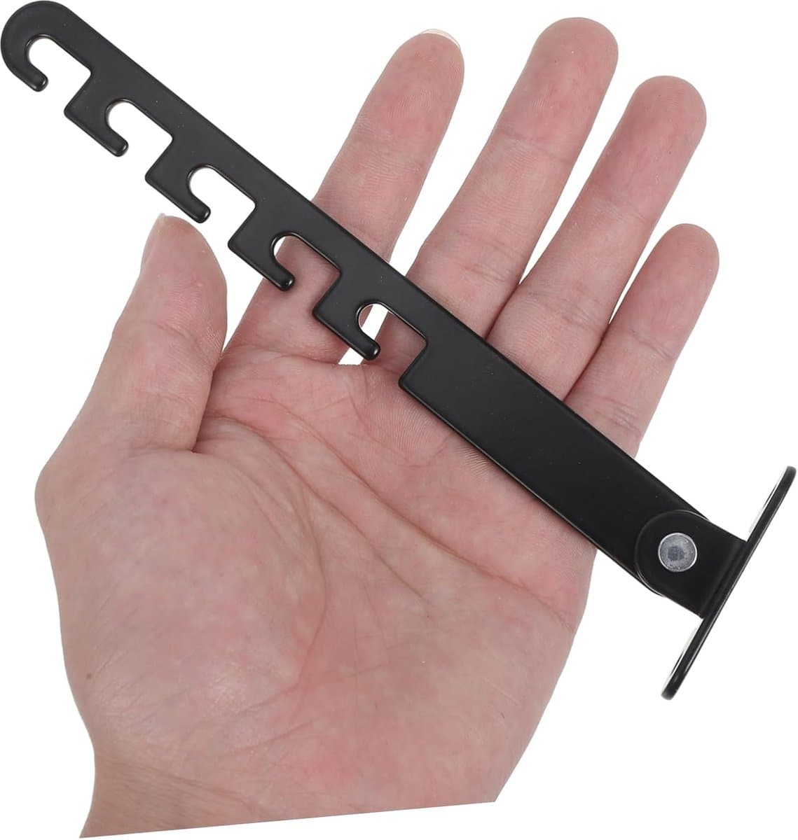 Raamvastzetter en Deurvastzetter - 2 stuks - Raambegrenzer - Raambeveiliging - Kinderslot Raam - Raam Slot - 16cm - met Bevestigingsmateriaal - Wit thumbnail 7