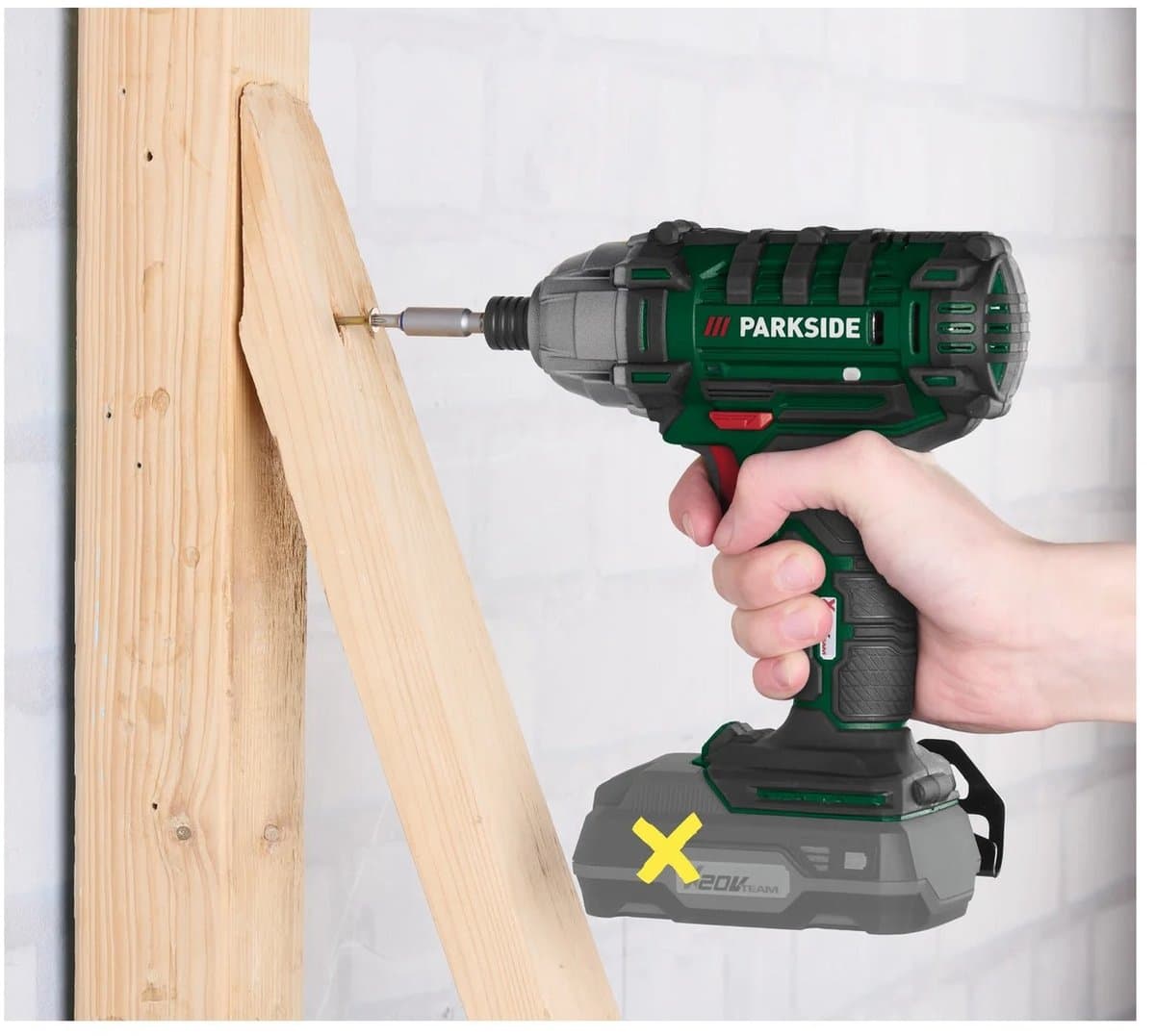 PARKSIDE® Accu-slagschroevendraaier 20 V zonder accu en lader thumbnail 4