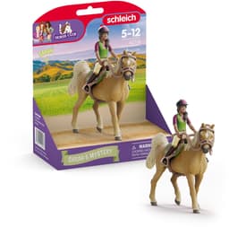 Productfoto van Schleich Horse Club Sarah en Mystery speelfiguur met paard
