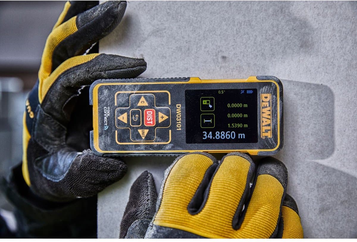 DeWalt DW03101 - Laserafstandsmeter - 100m - IP65 - Inclinometer thumbnail 5