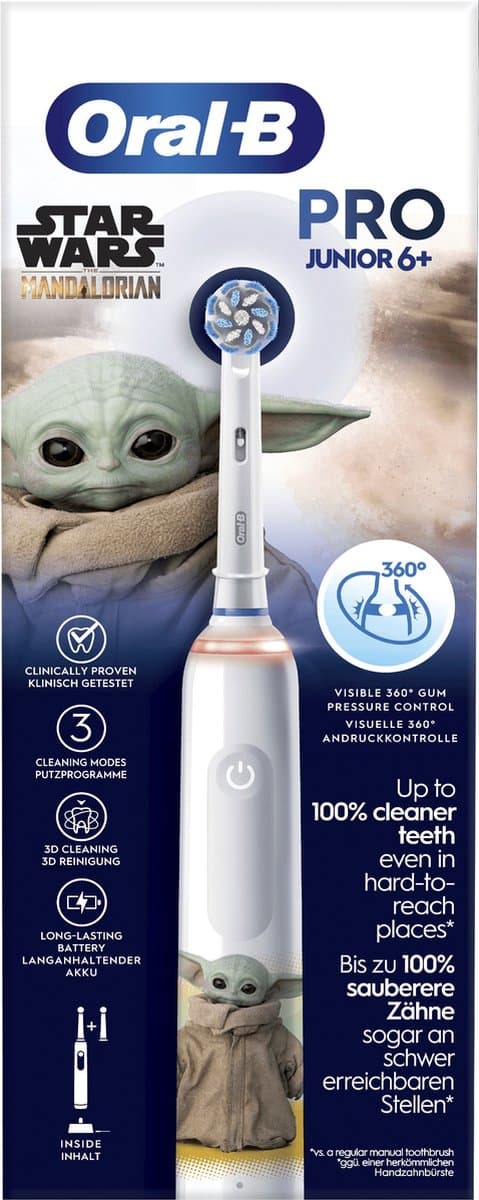 Oral-B Pro Junior Star Wars - Elektrische Tandenborstel - Voor Kinderen Vanaf 6 Jaar thumbnail 2