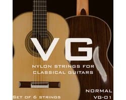 VG Klassiek Nylon Gitaarsnaren 6-delig - afbeelding 1