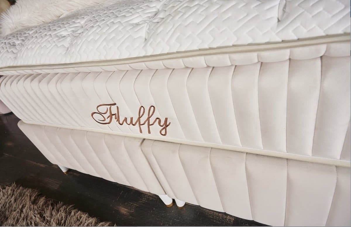 BSS Bedding Fluffy - Boxspring - Boxspring met Opbergruimte - 160x200 - Beige thumbnail 4