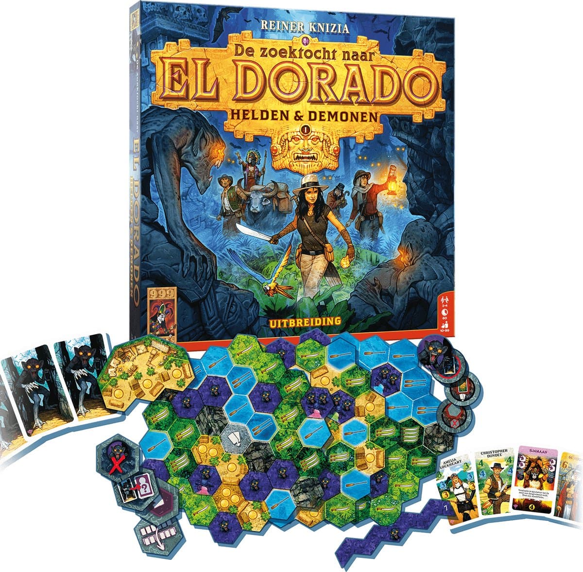 999 Games El Dorado Helden & Demonen Uitbreiding thumbnail 5