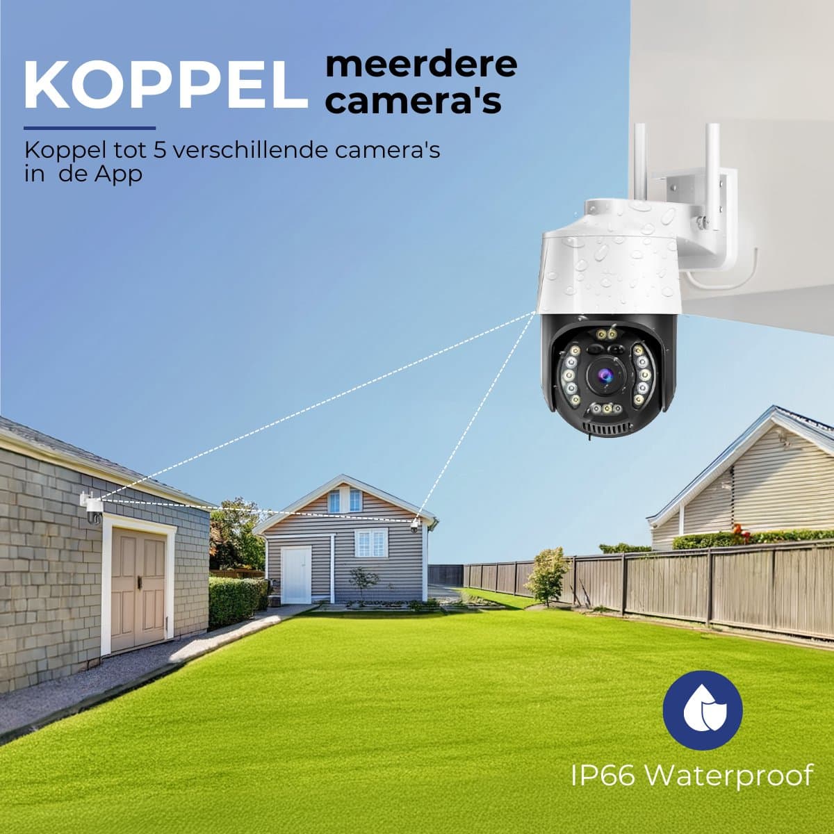 Camux Cam-VisionX Beveiligingscamera Buiten IP66 3MP 2K thumbnail 6