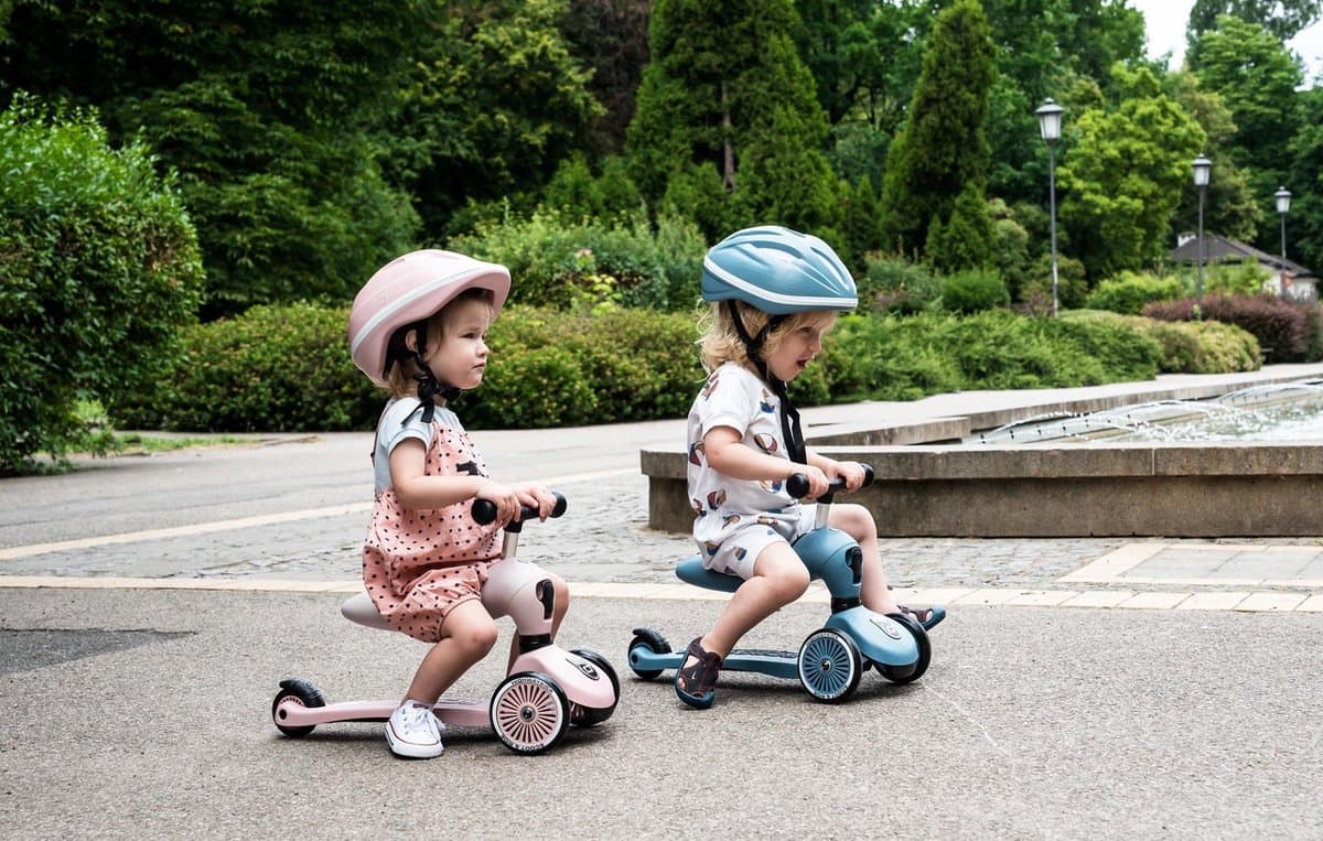 Scoot and Ride Highwaykick 1 Peach - Step & Loopfiets - 1 tot 5 jaar thumbnail 7
