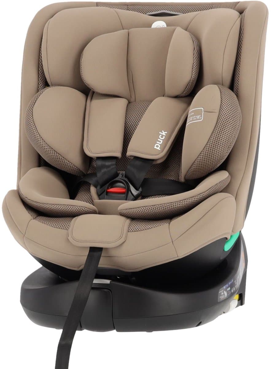Puck Autostoel JUNE-brown Draaibaar Groep 0/1/2/3 (40-150 cm) thumbnail 4