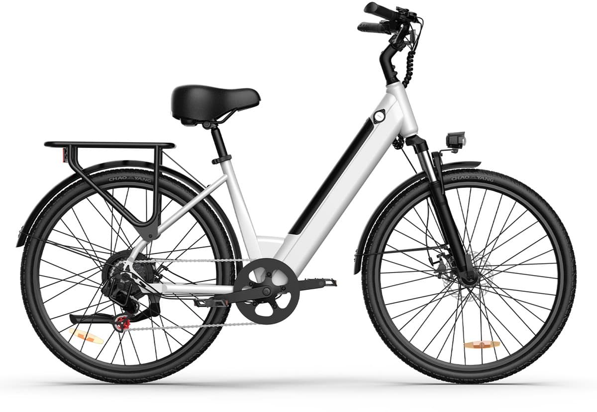 Qekud E26 Elektrische Fiets - Hoogkoolstofstaal - 36V 13Ah Accu - 80km Bereik - Shimano 7-Speed - 26" Banden thumbnail 4