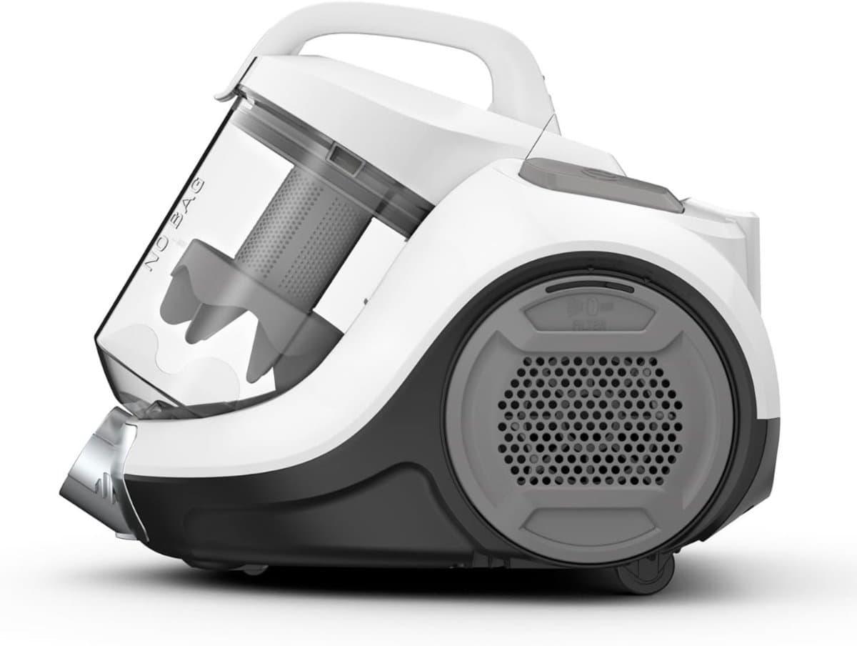 SAVI® Steelstofzuiger met snoer - Steelstofzuiger - Stofzuiger - Zilver - 45cm x 34cm x 29cm thumbnail 8