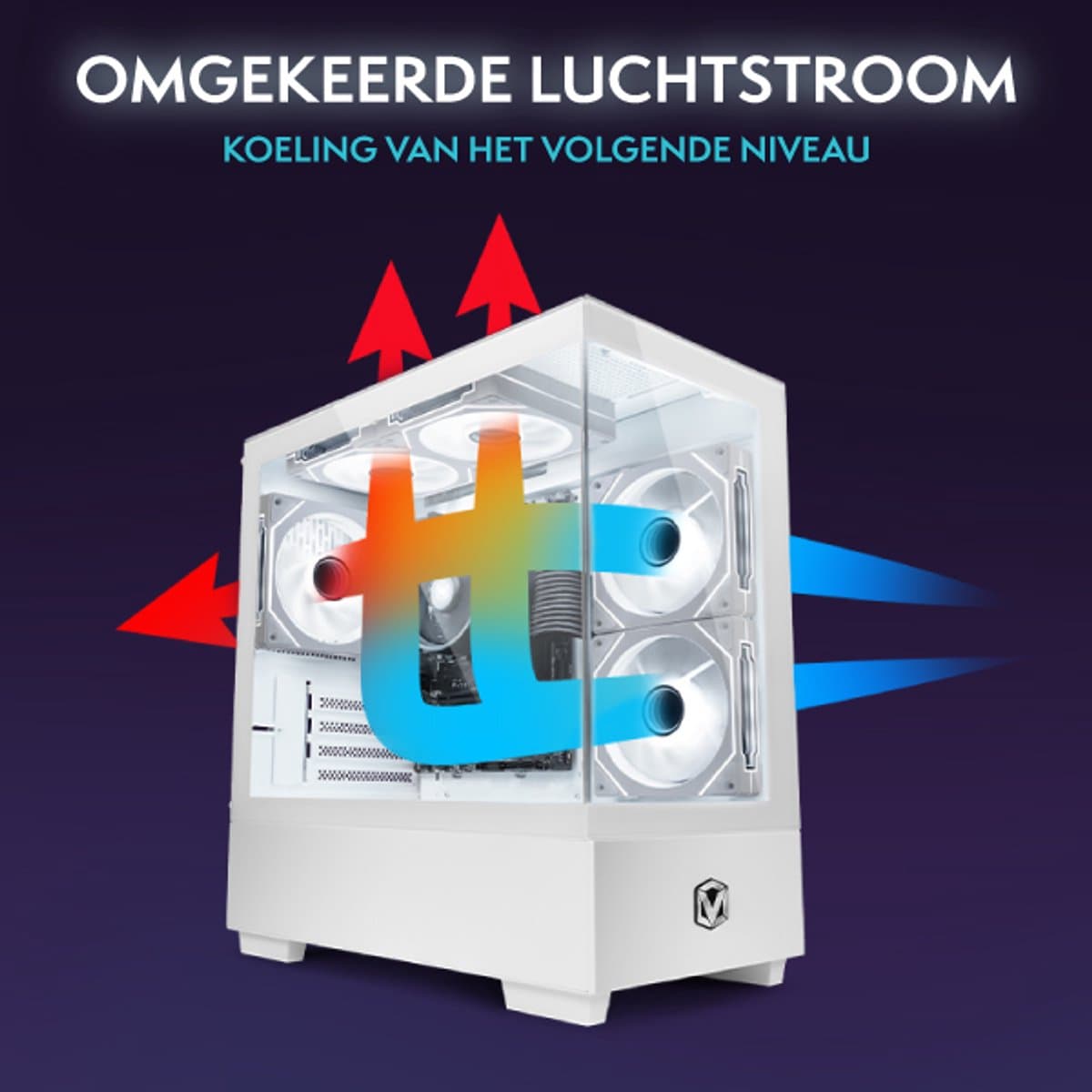 Vibox Gaming PC Set - Ryzen 3 3200G - Onboard Videokaart - 16GB RAM - 480GB SSD - Windows 11 - WiFi 6 + Bluetooth 5.4 - 22" Monitor + Accessoires thumbnail 3