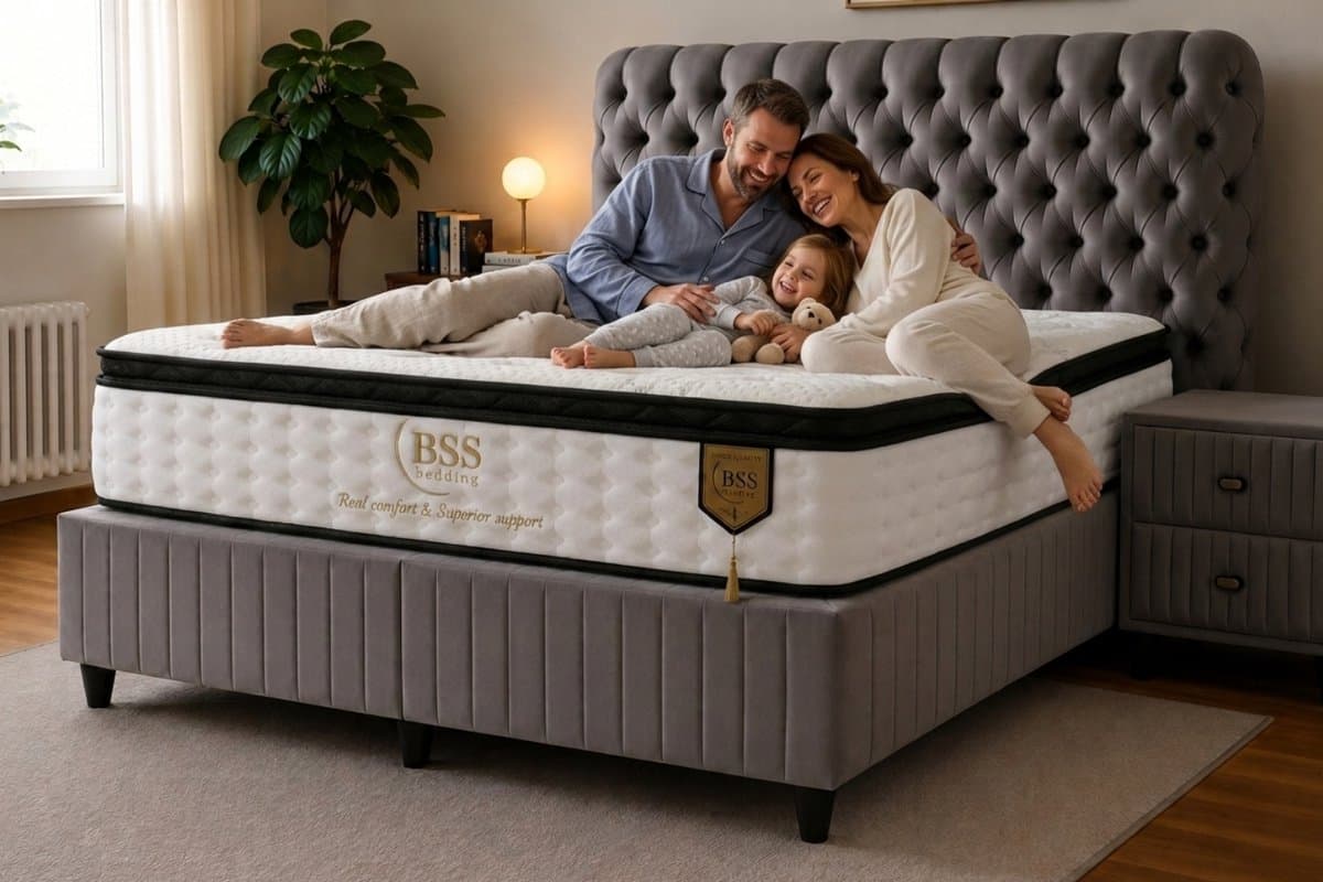 BSS Bedding Fluffy Paris - Boxspring - Boxspring met Opbergruimte - 160x200 - Grijs thumbnail 5