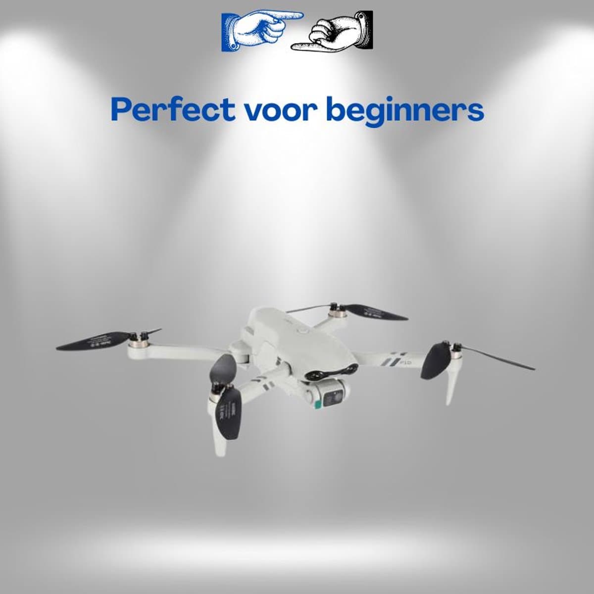 4DRC F10 Bestuurbare Drone Met GPS En 4K Camera FPV – Opvouwbare RC Drone Met Auto Return Live Video Wifi Beginner Drone Met 3.7V Batterij Voor Buiten En Luchtfotografie Met Ebook thumbnail 8
