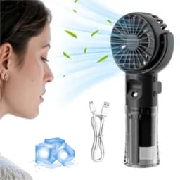 Productfoto van SARL Korva 2-in-1 Handventilator met Waternevel - 4000mAh