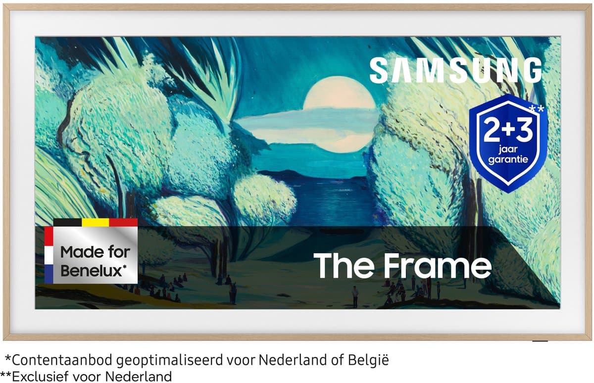 Samsung The Frame QE55LS03F: kunstwerk QLED TV thumbnail 2
