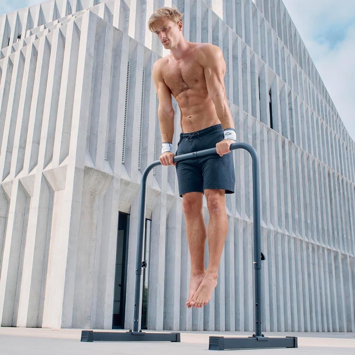 Core® Pull Up Station - Fitness - Grijs- 135cm x 135cm x 90cm thumbnail 7