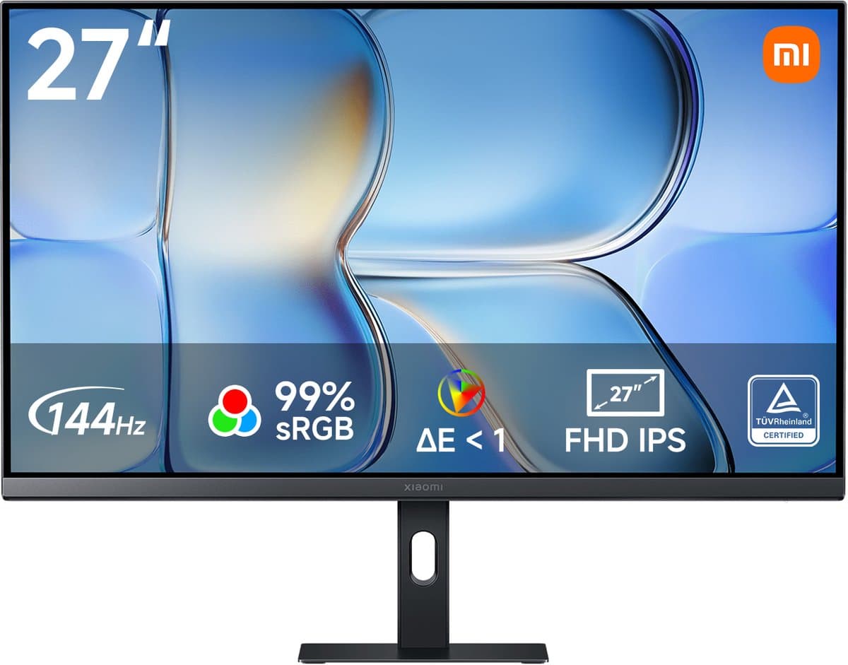 Xiaomi A27i 2026 Monitor – 27 Inch – FHD IPS 144Hz FreeSync HDR10