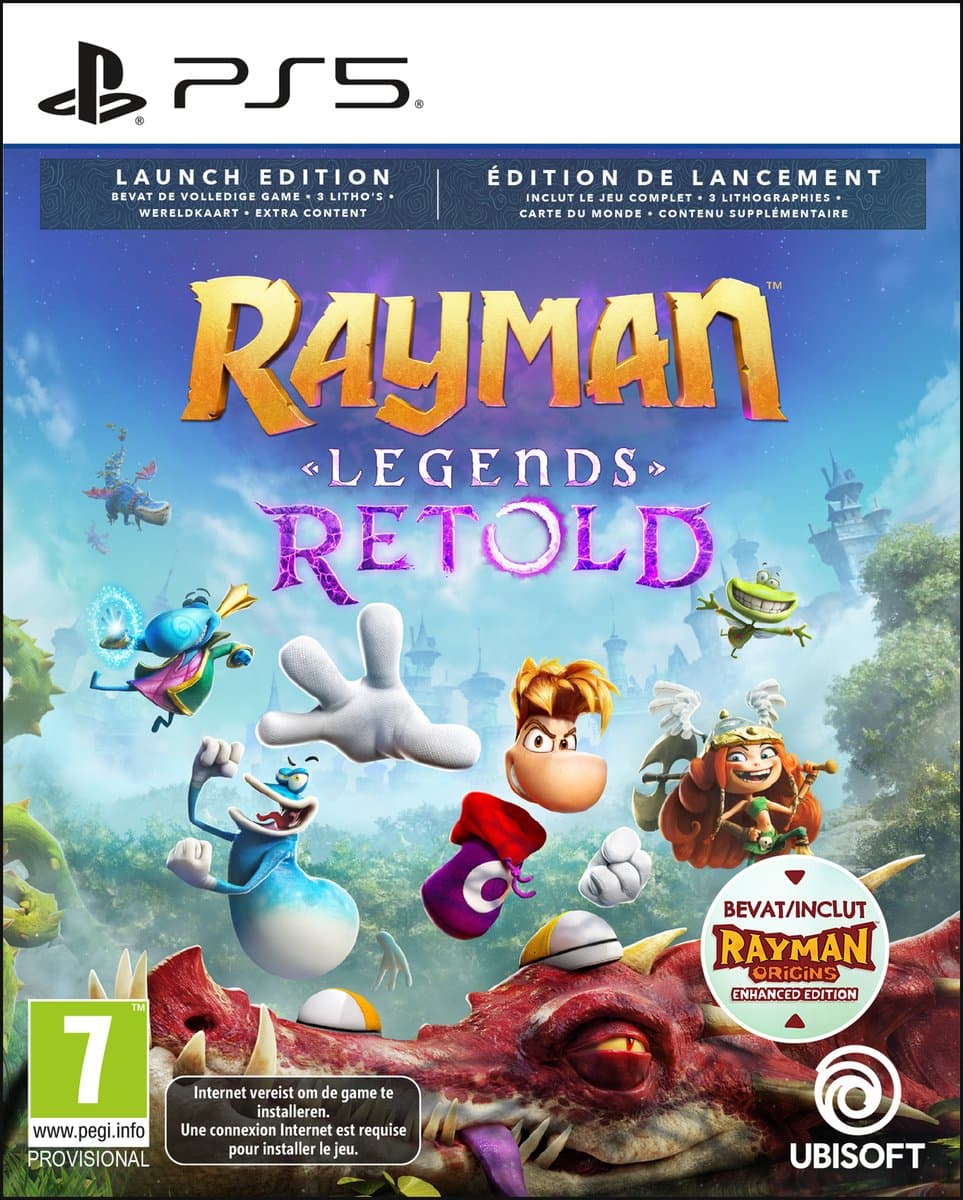 Rayman Legends: Retold - Launch Edition - PS5 thumbnail 2