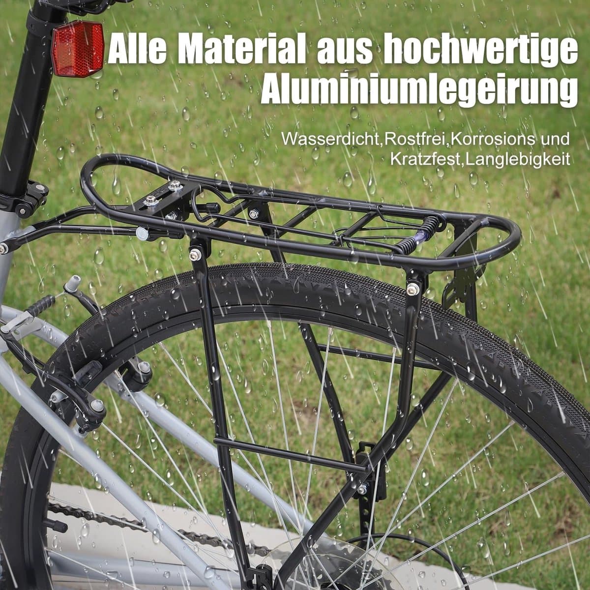 Dailygoods- Fietsbagagedrager Verstelbaar - Bagagedrager Fiets - Dakdragers - Bagagedrager Kussen - Bagagedrager Verbreder - Lichtgewicht Ontwerp voor 26”-29”/700c Racefietsen thumbnail 3