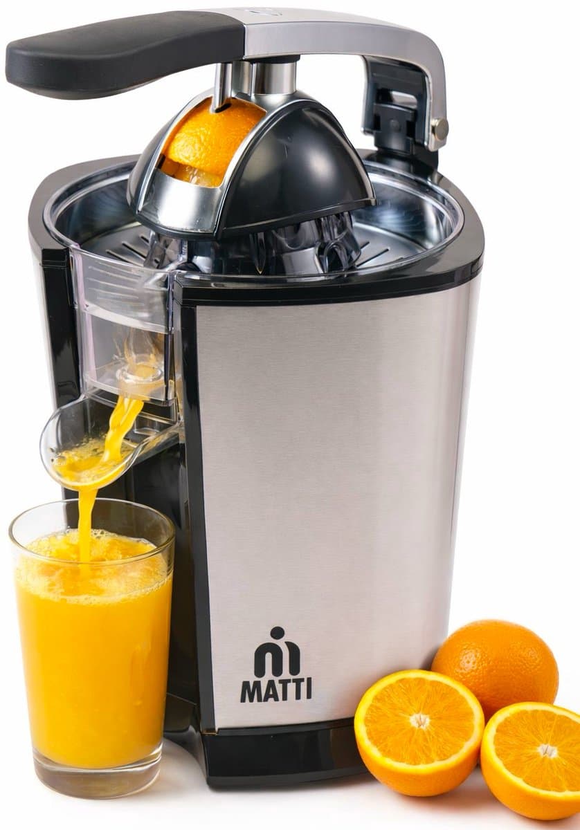 MATTI® Citruspers Electrisch - 160W RVS Pershendel thumbnail 8