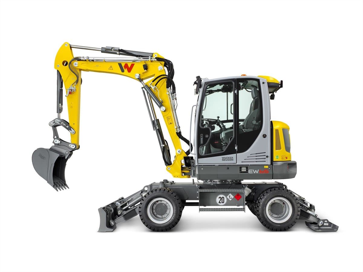 SIKU SUPER Wacker Neuson EW65: mobiele graafmachine 1:50 thumbnail 7