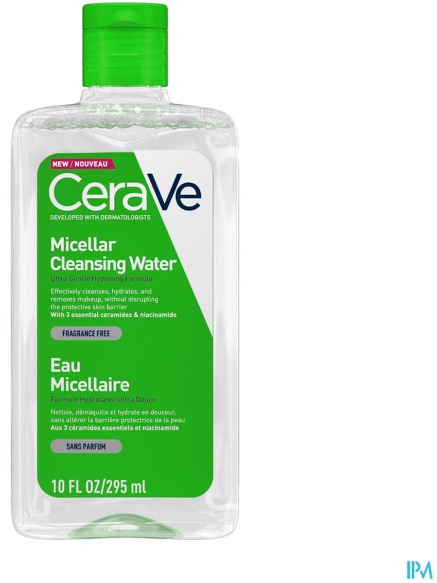 CeraVe Micellair Water - Make-up Verwijdering en Gezichtsreiniger - met Hyaluronzuur - 295ml thumbnail 6