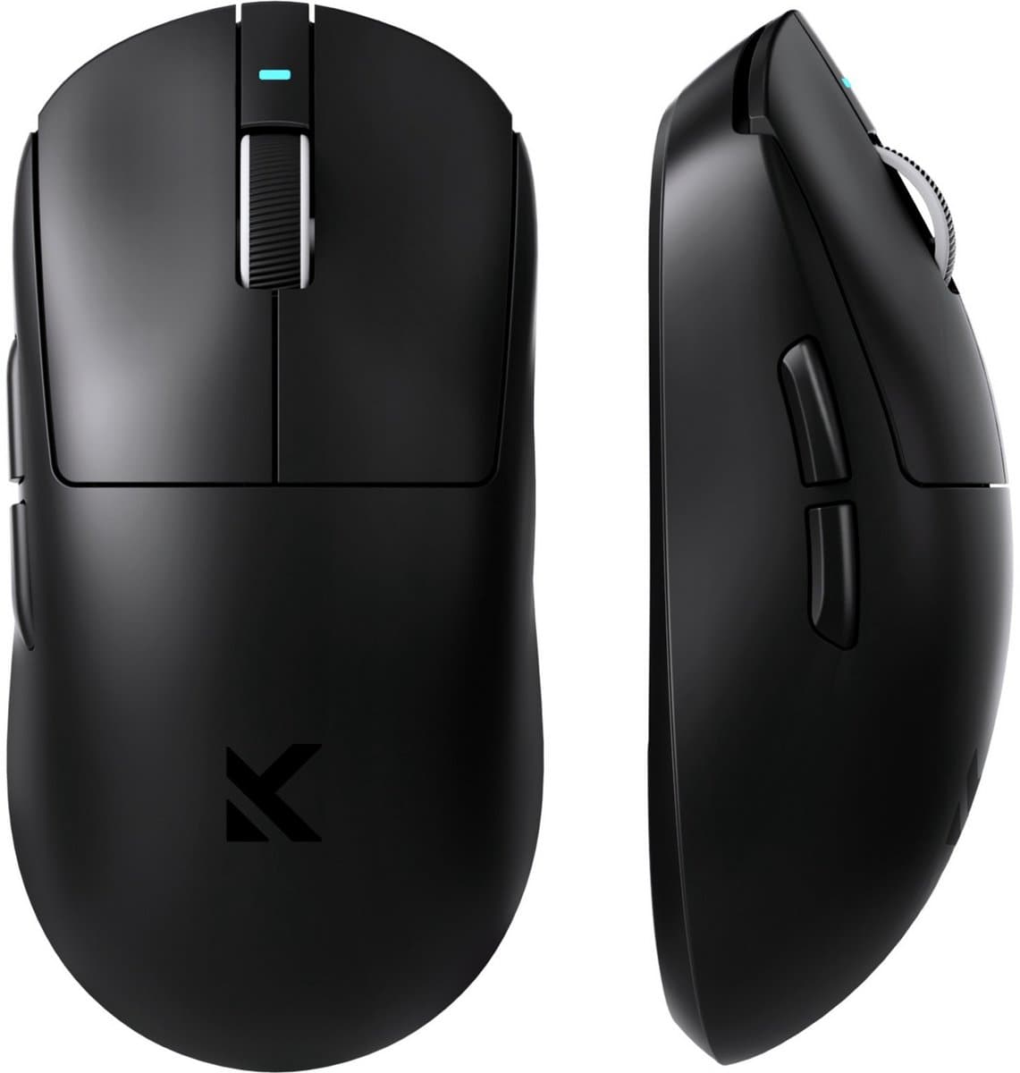 MCHOSE A7 Pro Wireless - Bedraad, Bluetooth & RF - 26.000 DPI - 8000Hz pollingrate - Zwart thumbnail 2