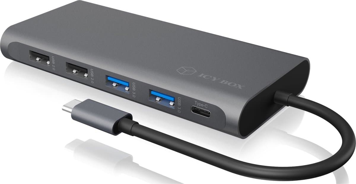 ICY BOX IB-DK4050-CPD USB-C 12-in-1 PD 100W DockingStation thumbnail 8