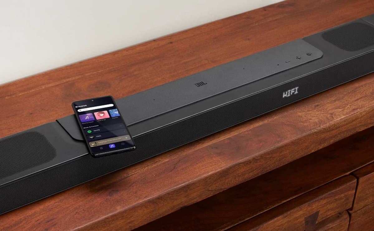 JBL Bar 800 Pro - 5.1.2 Dolby Atmos Soundbar - Draadloze Subwoofer & Afneembare Surround Speakers - 720W Home Cinema - HDMI eARC - WiFi, AirPlay & Chromecast - Zwart thumbnail 7
