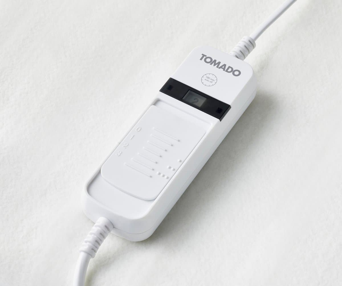 Tomado TEB1510W - Elektrische deken 1 persoons - 150 x 80 cm - Warmtedeken - Elektrische onderdeken - Extra snelle opwarming thumbnail 3