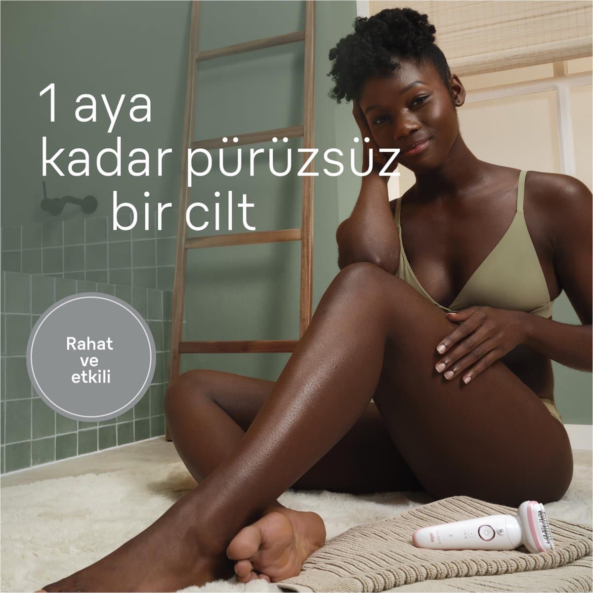 Braun Silk-épil 9 - Epilator met Ladyshave opzetstuk - Goud/Wit - Wet & Dry thumbnail 6