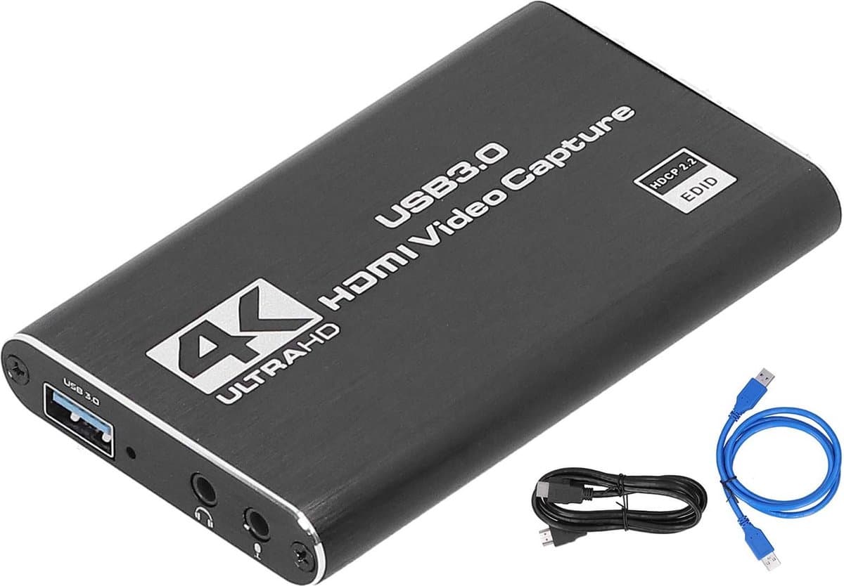 Lexium Capture card 4K - Game Capture Card - Video Grabber - Video Capture Card 4K thumbnail 7
