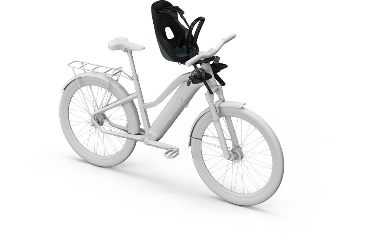 Thule Yepp Nexxt 2 mini - fietsstoeltje - voorzitje - Dark Slate thumbnail 4