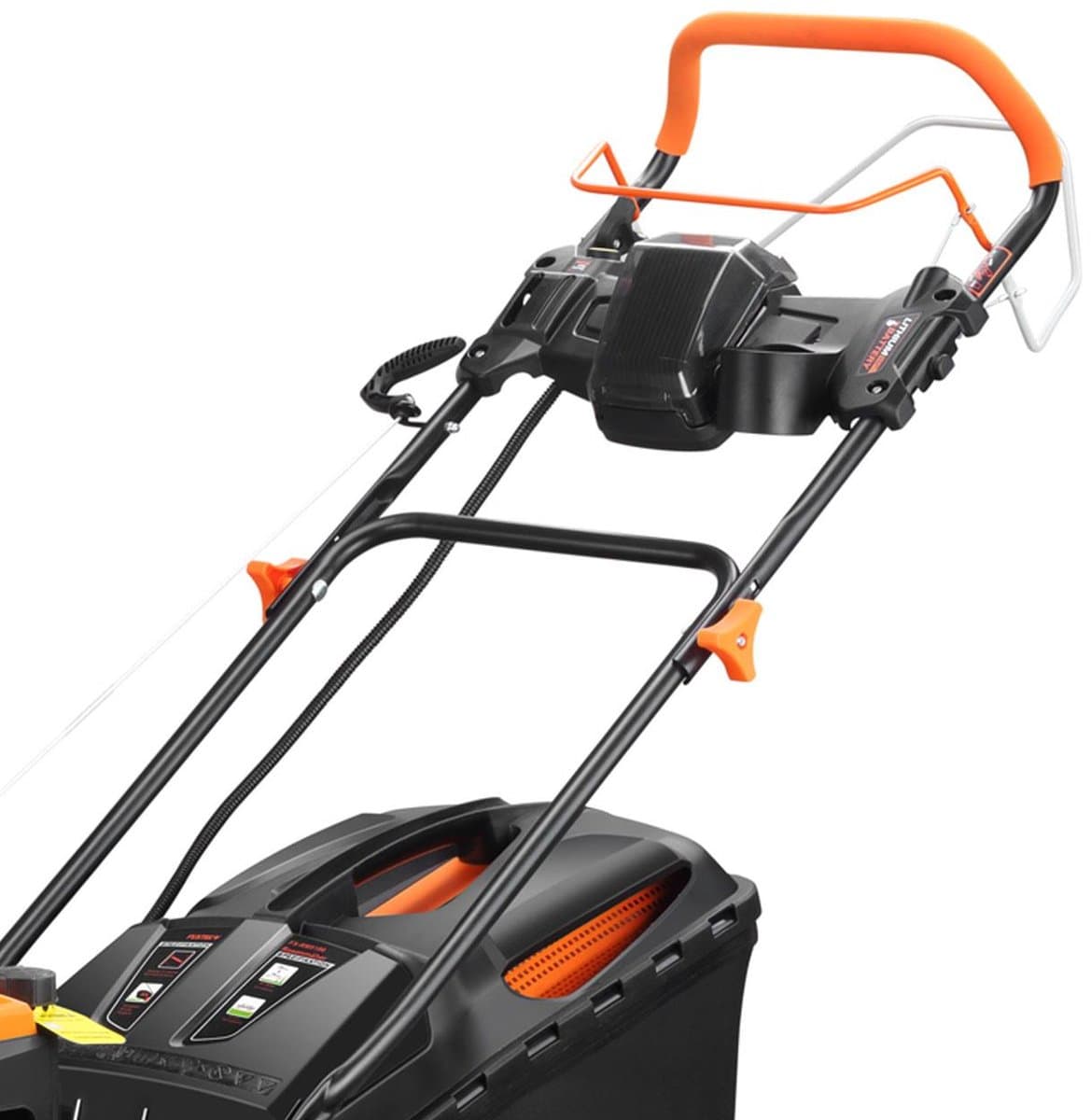 FUXTEC 4in1 Benzine Grasmaaier FX-RM5196eS - Elektrische Start - 6pk/4.4kW - 51cm Maaibreedte ,Hoogteverstelling 25mm-75mm - 4-Takt - Achterwielaandrijving, 60L Grasvanger - Mulchfunctie & Zij-uitworp thumbnail 3