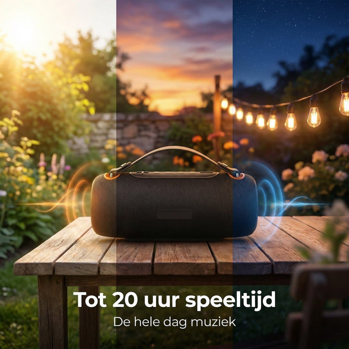 SyncGear 30W Bluetooth Speaker RGB IPX6 Waterdicht thumbnail 5