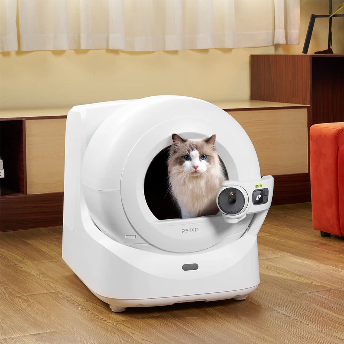 Petkit - Purobot Ultra - Automatische Kattenbak - Met camera - Revolutionaire 360° - Gedragsmonitoring - Diergezondheid thumbnail 6