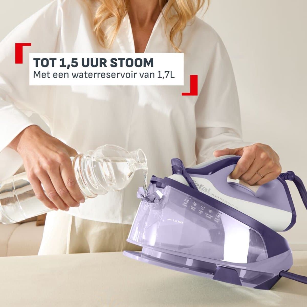 Tefal Power Pro Compact 200 SV6211 - Stoomgenerator met 1,7L reservoir thumbnail 6