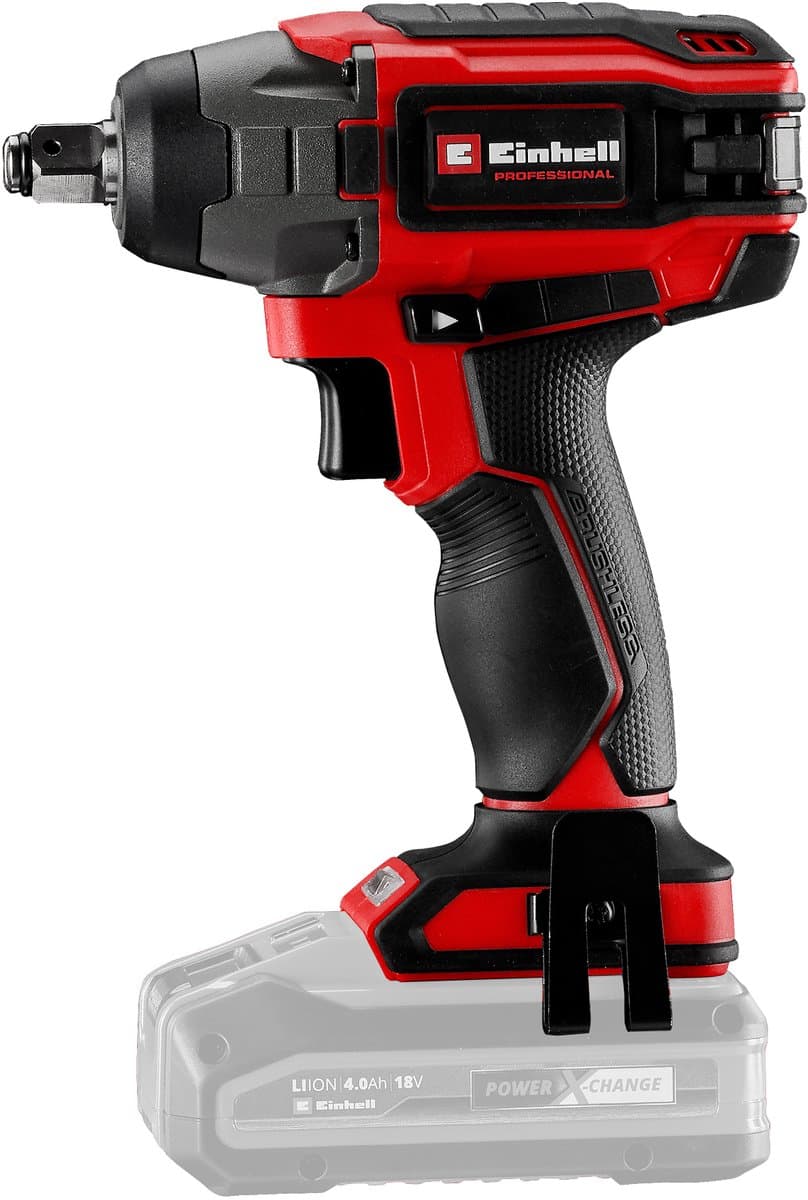 Einhell Professional Accu Slagschroefmachine IMPAXXO 18/230 Li Solo - Power X-Change - 18 V/Li-ion - 230 Nm - Koolborstelloze motor - Excl. accu en lader