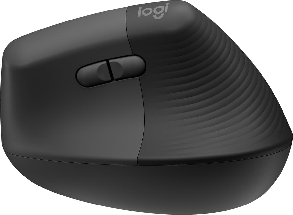 Logitech Lift - Verticale ergonomische muis - Rechtshandig - Donkergrijs thumbnail 6
