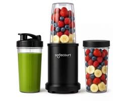 Productfoto van Safecourt Kitchen Power Blender 1000 W met 2 to-go bekers