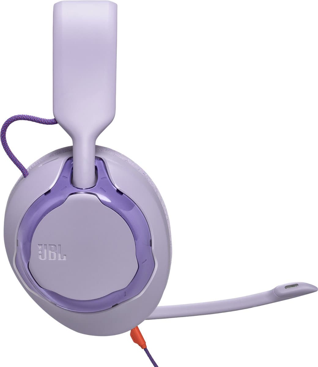 JBL Quantum 250 - Bedrade Gaming Headset - Over-ear Koptelefoon met Microfoon - 3.5 mm Jack - Voor PC, PlayStation, Xbox & Laptop - Paars thumbnail 4