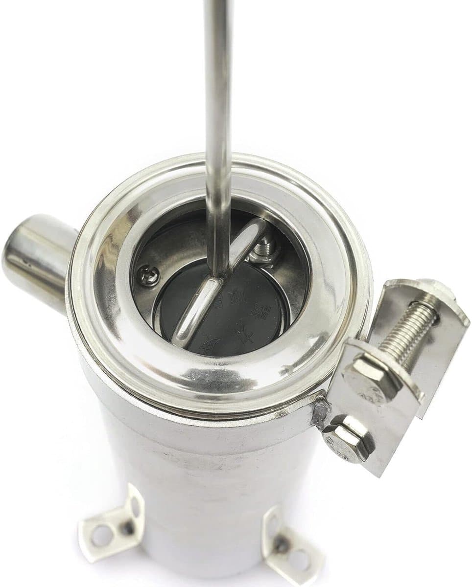 Roestvrijstalen handzwengelpomp voor tuin en grondwater - 32 mm diameter thumbnail 3