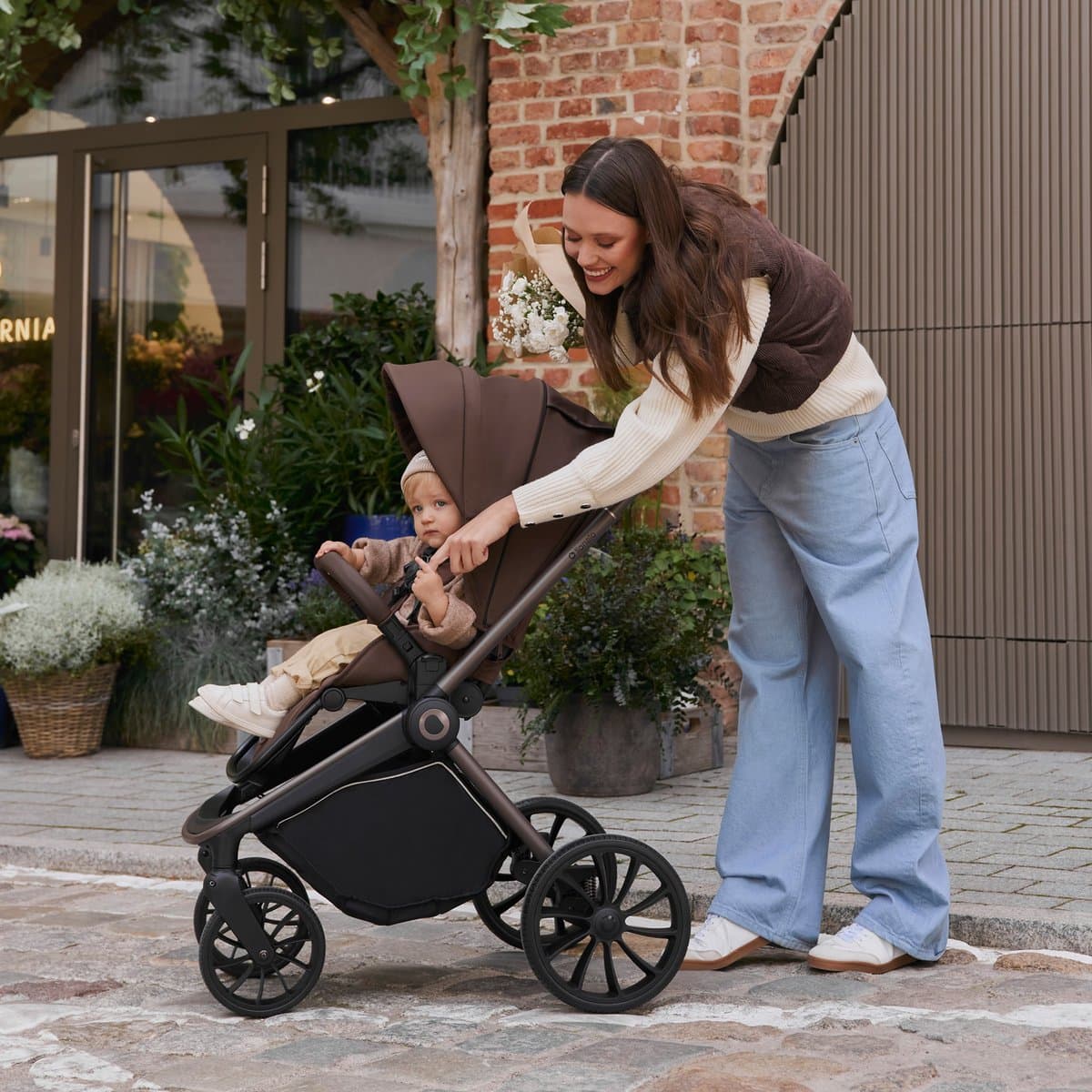 Lionelo Mika Plus 3in1: complete set van geboorte tot 4 jaar met ADAC-autostoel thumbnail 7